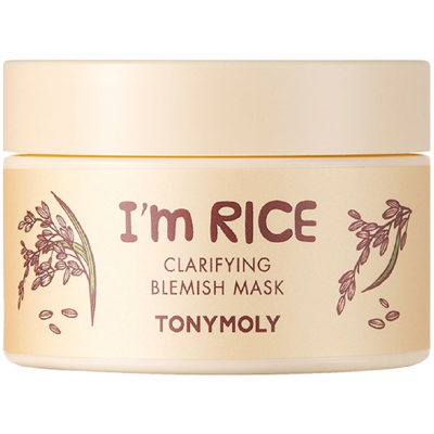 TONYMOLY Molio kaukė veidui I'm Rice Clarifying Blemish Mask TM00003956, 100 ml