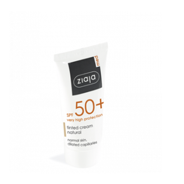 ZIAJA MED APSAUGINIS VEIDO KREMAS SU ATSPALVIU SPF50+ 50ml