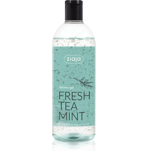 ZIAJA FRESH TEA MINT GAIVINAMOJI DUŠO ŽELĖ, 500 ml
