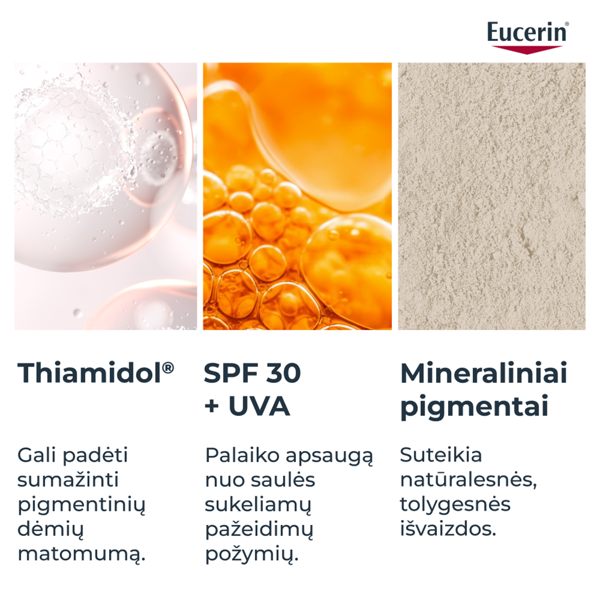 EUCERIN ANTI PIGMENT SPF30, DIENINIS VEIDO KREMAS SU SPALVA, 50ML paveikslėlis