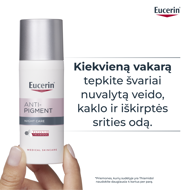EUCERIN ANTI-PIGMENT, naktinis kremas, 50ml paveikslėlis