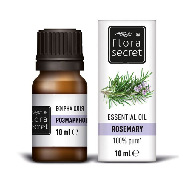 FLORA SECRET, rozmarinų eterinis aliejus, 10 ml paveikslėlis