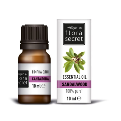 FLORA SECRET, santalų eterinis aliejus, 10 ml paveikslėlis
