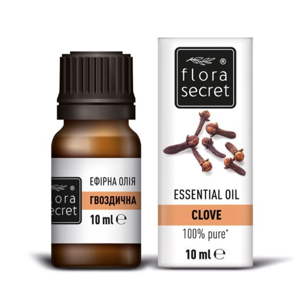 FLORA SECRET, gvazdikų eterinis aliejus, 10 ml paveikslėlis