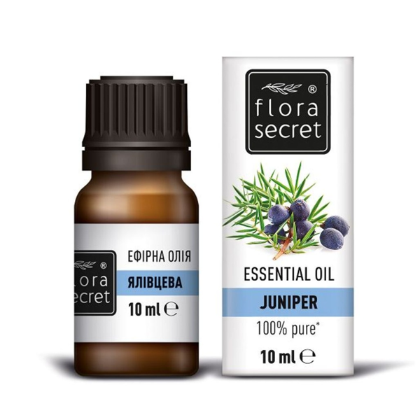 FLORA SECRET, kadagių eterinis aliejus, 10 ml paveikslėlis