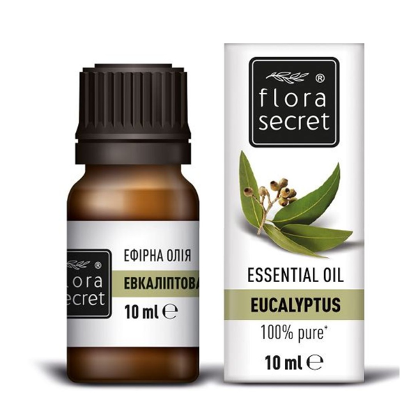FLORA SECRET, eukaliptų eterinis aliejus, 10 ml paveikslėlis
