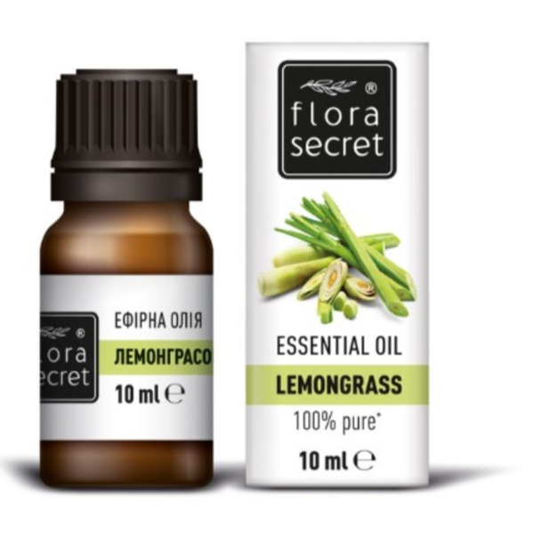 FLORA SECRET, citrinžolių eterinis aliejus, 10 ml paveikslėlis