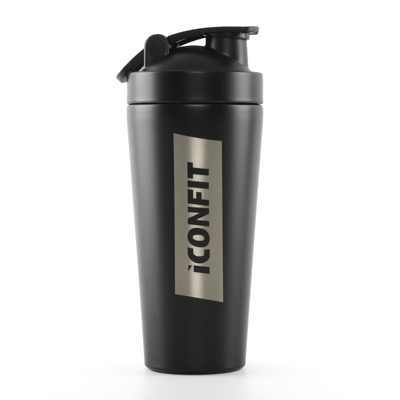 ICONFIT, nerūdijančio plieno plaktuvė, juoda, 800ml, 1 vnt. paveikslėlis