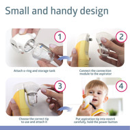 B.Well WC-150, elektrinis nosies aspiratorius