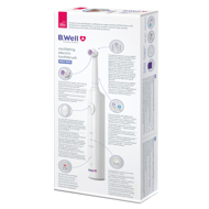 B.WELL PRO-800 elektrinis rotacinis dantų šepetėlis, Baltas
