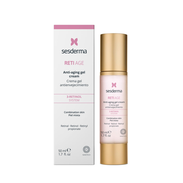 SESDERMA, RETI AGE,  jauninamasis veido kremas su retinoliu, 50 ml paveikslėlis