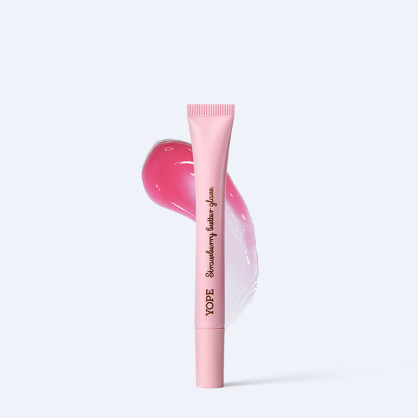 YOPE Lūpų blizgesys, Strawberry butter, 8 ml.