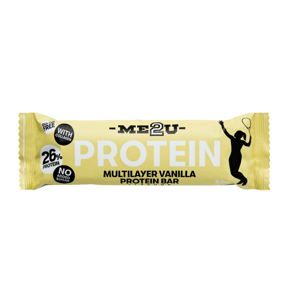 ME2U, Multilayer Vanilla, proteino batonėlis, 50g paveikslėlis