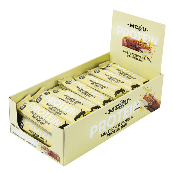 ME2U, Multilayer Vanilla, proteino batonėlis, 50g paveikslėlis