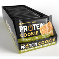 GO ON PROTEIN, Cookie Pistachio/Wh.Choco, sausainiai, 50 g paveikslėlis