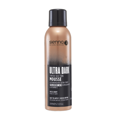 Sienna X savaiminio įdegio putos, ULTRA DARK SEFT  TINTED, 200ml