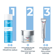 EUCERIN DERMATOCLEAN 3 IN 1, micelinis vanduo, 400 ml paveikslėlis