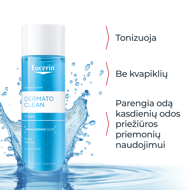 EUCERIN DERMATOCLEAN, veido tonikas, 200 ml paveikslėlis