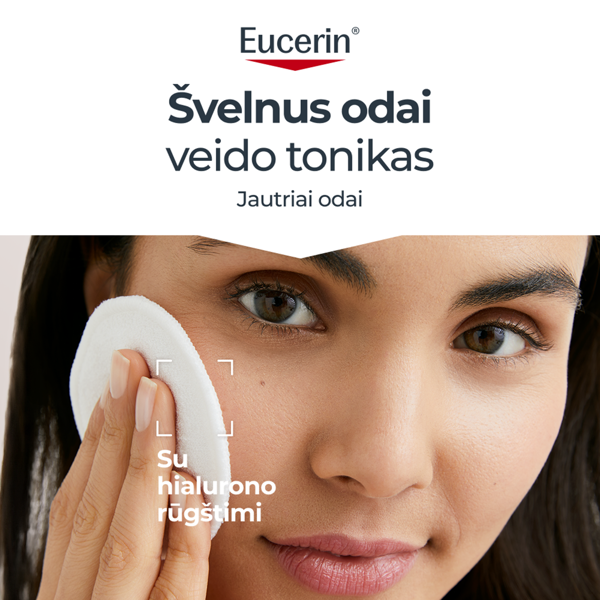 EUCERIN DERMATOCLEAN, veido tonikas, 200 ml paveikslėlis