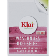 Ekologiškas muilo riešutų muilas „Klar EcoSensitive" (bekvapis, natūralus) 100 g