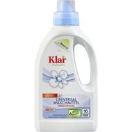 Universalus skalbiklis „Klar EcoSensitive" 750 ml  (su natūraliu minkštinančiu efektu)