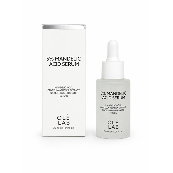 Skaistinamasis veido serumas su migdolų rūgštimi