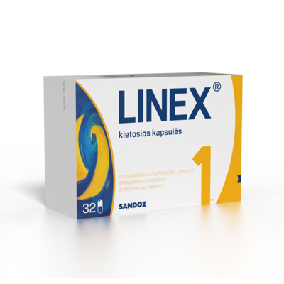 LINEX, kietosios kapsulės, N32 paveikslėlis
