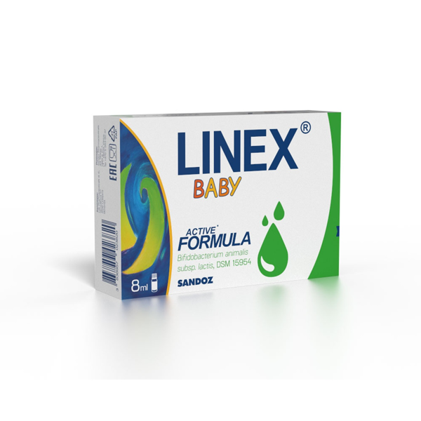 LINEX BABY, lašai, 8 ml  paveikslėlis