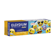 ELGYDIUM JUNIOR TUTTI-FRUTTI EMOJI, dantų pasta gelis vaikams, vaisių skonio, 7-12 m., 50ml paveikslėlis