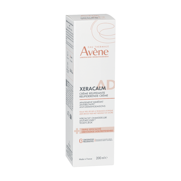AVENE XERACALM A. D, Lipidus atkuriantis kremas, 200 ml paveikslėlis