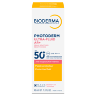 BIODERMA, PHOTODERM ULTRA-FLUID AR+, apsauginis fluidas nuo saulės raustančiai odai, SPF50+, 40 ml paveikslėlis