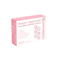 HUNGER SUPPRESSANT, alkio slopintojas, 30 tablečių paveikslėlis