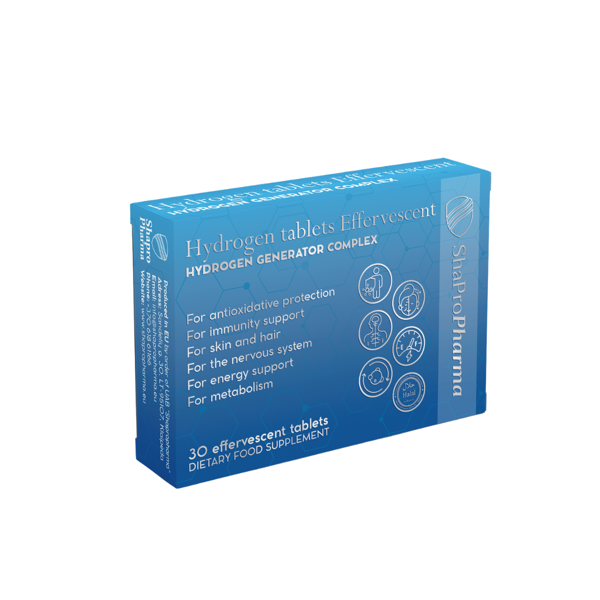 HYDROGEN, 30 vandenilio tablečių paveikslėlis