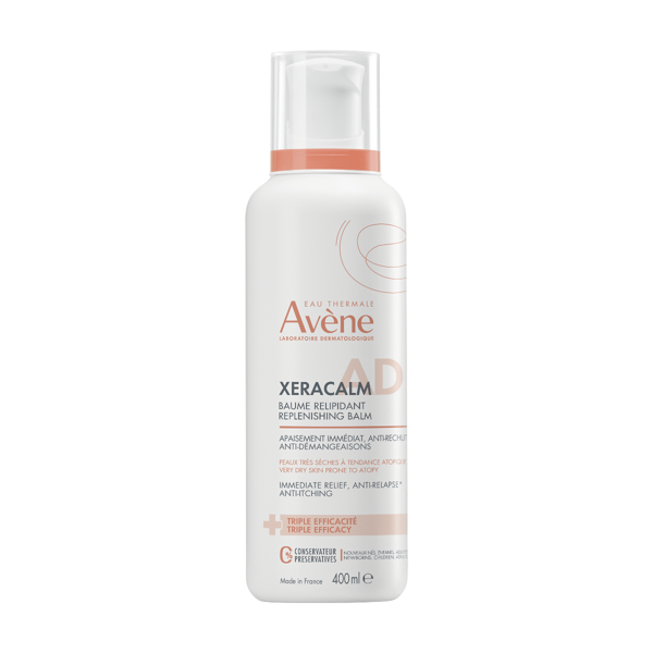 AVENE XERACALM A.D, lipidus atkuriantis balzamas, 400 ml paveikslėlis