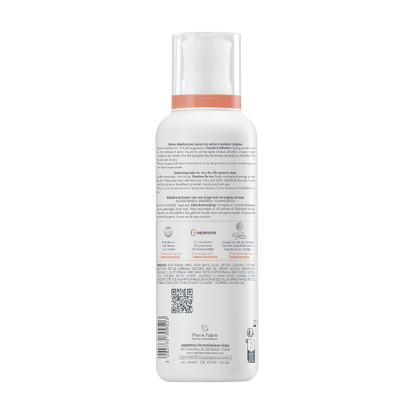 AVENE XERACALM A.D, lipidus atkuriantis balzamas, 400 ml paveikslėlis