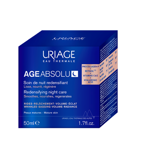 URIAGE AGE ABSOLU, naktinis veido kremas, 50ml paveikslėlis