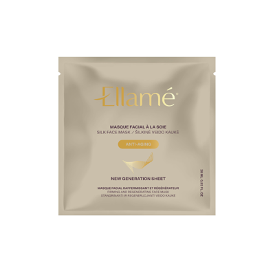 ELLAME ANTI-AGING, šilkinė veido kaukė, 1 vnt. paveikslėlis