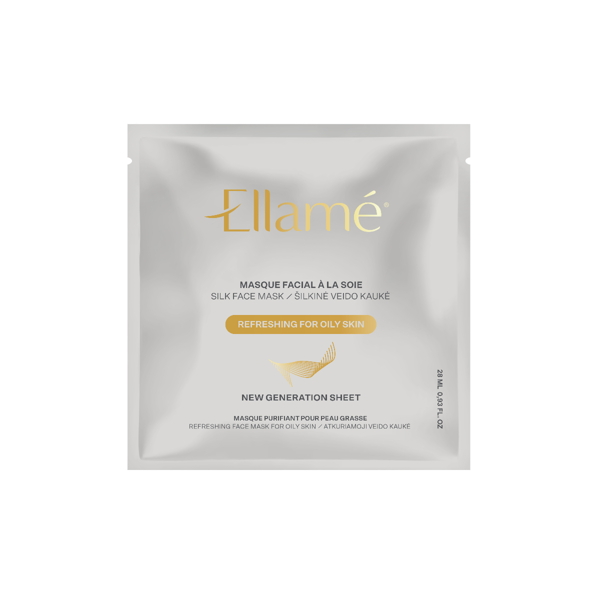 ELLAME REFRESHING COMPLEX, lakštinė veido kaukė, 1 vnt. paveikslėlis
