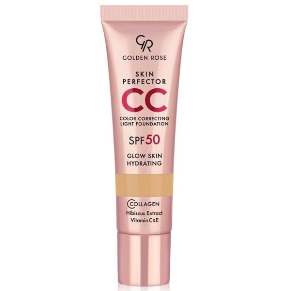 Golden Rose Skin Perfector CC makiažo pagrindas Nr. 102 Neutral, 30ml