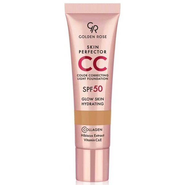 Golden Rose Skin Perfector CC makiažo pagrindas Nr. 104 Warm Honey, 30ml