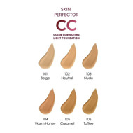 Golden Rose Skin Perfector CC makiažo pagrindas Nr. 105 Caramel, 30ml
