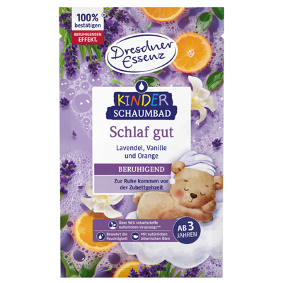 DRESDNER ESSENZ Burbulinė vonia vaikams „Geras miegas“ 40 ml