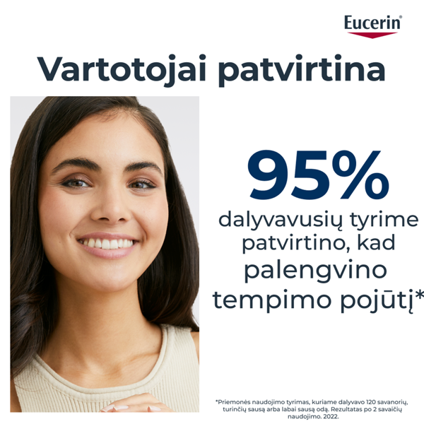 EUCERIN UREAREPAIR 5% UREA, švelnus dušo gelis, sausai odai, 400ml paveikslėlis EUCERIN UREAREPAIR 5% UREA, švelnus dušo gelis, sausai odai, 400ml paveikslėlis