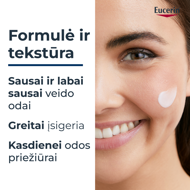 EUCERIN UREA REPAIR, dieninis veido kremas sausai odai, 50 ml paveikslėlis EUCERIN UREA REPAIR, dieninis veido kremas sausai odai, 50 ml paveikslėlis
