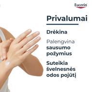 EUCERIN UREA REPAIR, 5 % Urea, rankų kremas sausai odai, 75 ml paveikslėlis