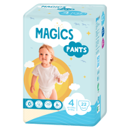 MAGICS PANTS sauskelnės-kelnaitės MAXI, 9-15 kg, 22 vnt. paveikslėlis