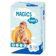 MAGICS PANTS sauskelnės-kelnaitės JUNIOR, 12-17 kg, 20 vnt. paveikslėlis