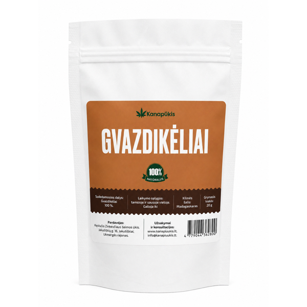 KANAPŪKIS Gvazdikėliai 100 g.