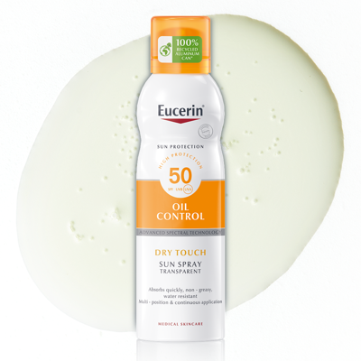 EUCERIN, aerozolinis purškalas nuo saulės, SPF50, 200ml paveikslėlis