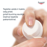EUCERIN, kreminis gelis veidui nuo saulės, SPF 50+, riebiai, į aknę linkusiai odai, 50 ml paveikslėlis